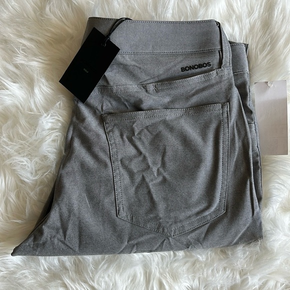 🆕 Bonobos Golf Pants Mens 31x30 Slim Fit Gray - Picture 1 of 11